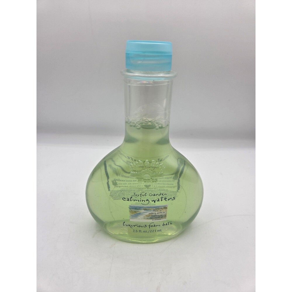 Bath & Body Works Joyful Garden Calming Waters Luxurious Foam Bath 7.5 floz READ